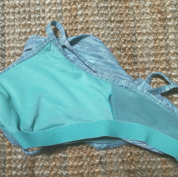 Lululemon Power Y Tank Bold Blue Yellow Green Space Dye / 8 - Picture 3 of 7